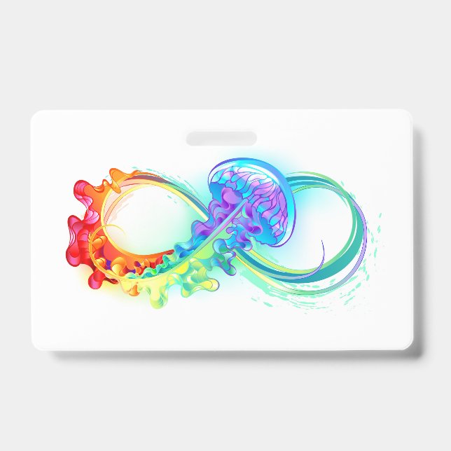 Infinity with Rainbow Jellyfish Ausweis (Vorderseite)