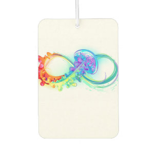 Infinity with Rainbow Jellyfish Autolufterfrischer