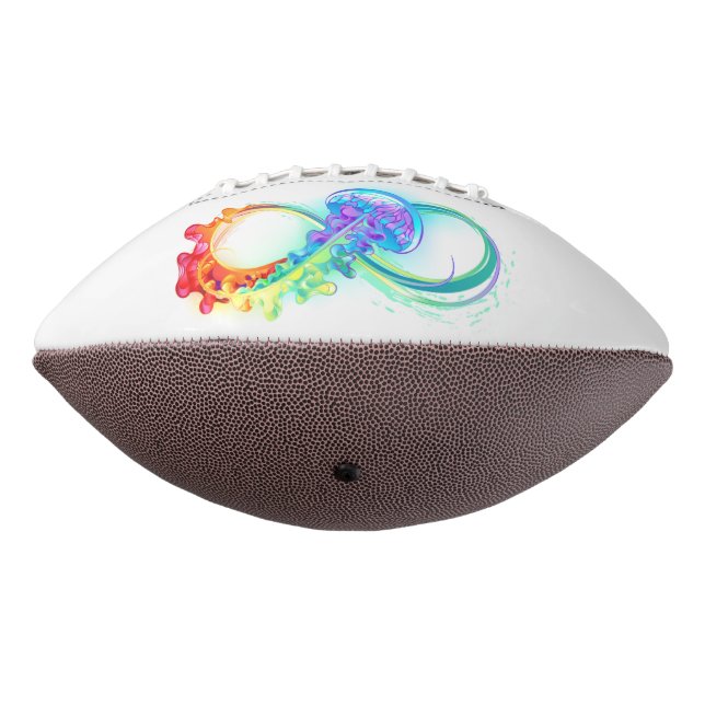 Infinity with Rainbow Jellyfish Football (Gedreht 270)