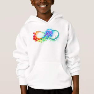 Infinity with Rainbow Jellyfish Hoodie