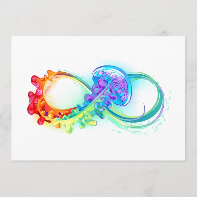 Infinity with Rainbow Jellyfish Programm (Vorderseite)