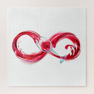 Infinity with Red Wine