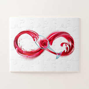 Infinity with Red Wine