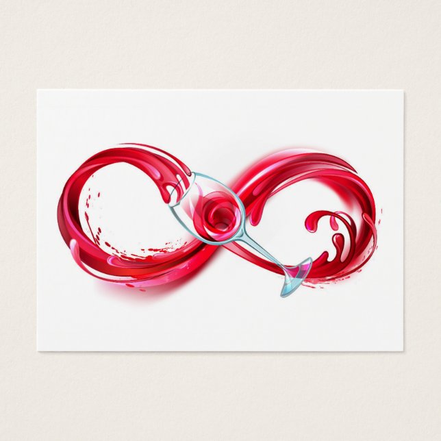 Infinity with Red Wine (Vorderseite)