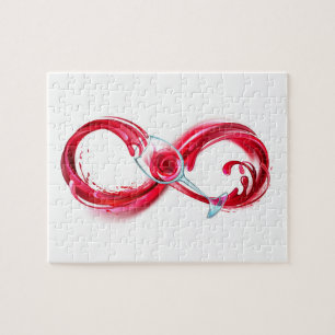 Infinity with Red Wine