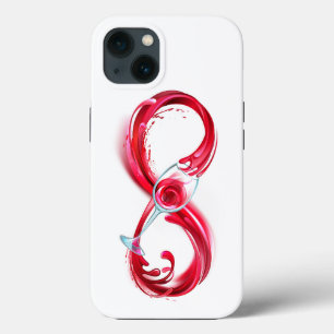 Infinity with Red Wine Case-Mate iPhone Hülle