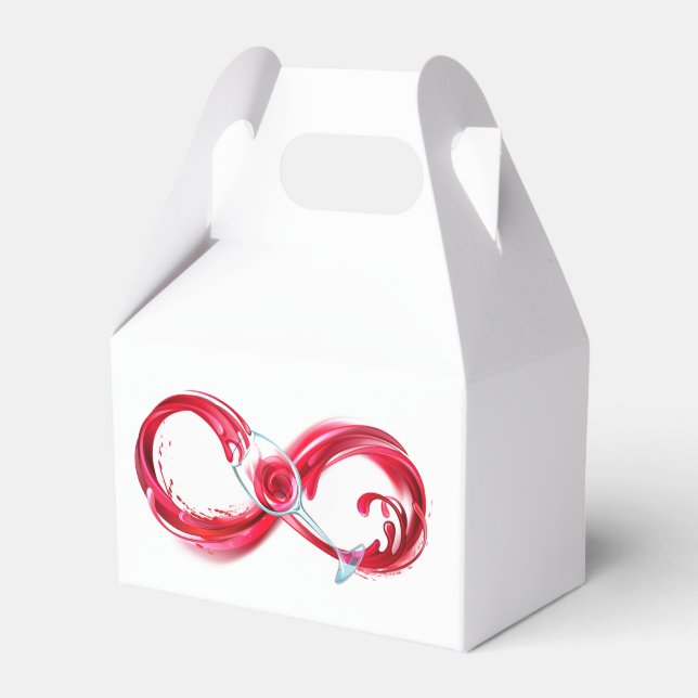 Infinity with Red Wine Geschenkschachtel (Vorderseite)
