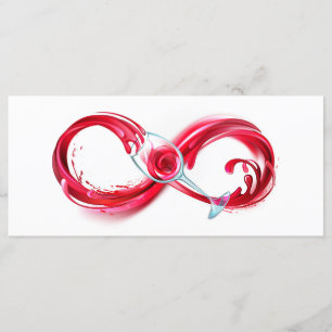 Infinity with Red Wine Menükarte