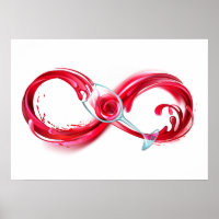 Infinity with Red Wine