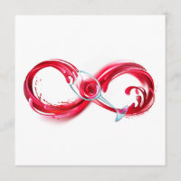 Infinity with Red Wine
