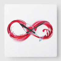 Infinity with Red Wine