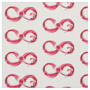Infinity with Red Wine Stoff
