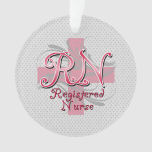 Infirmier autorisé de RN, remous roses de croix