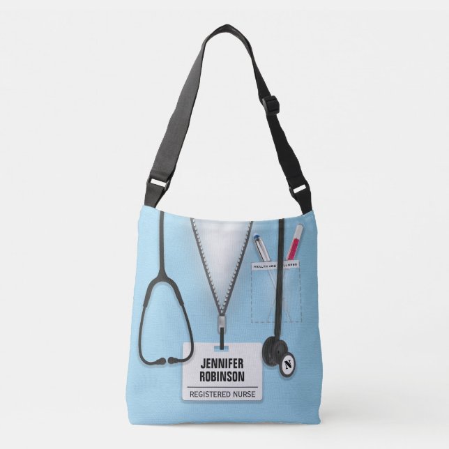 Infirmière, aidante, sac d'approvisionnement (Devant)