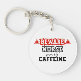 Infirmière Alimentée Par La Caféine Infirmière e