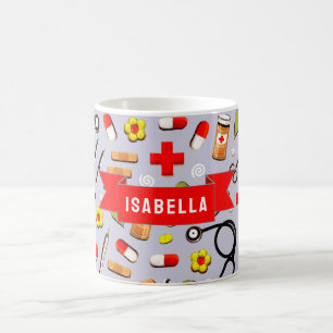 Infirmière café Mug