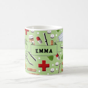 Infirmière café Mug