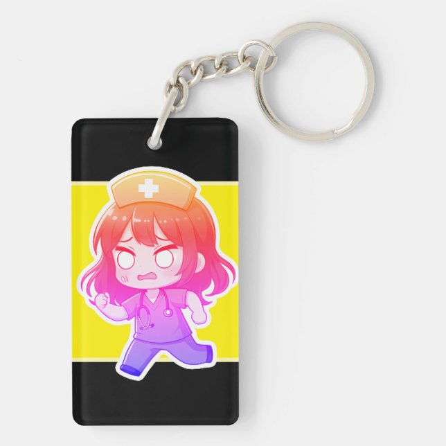 Infirmière Chibi Originale - Le Shift Frénétique (Dos)