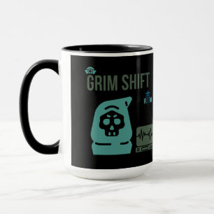 Infirmière de l'Équipe Sombre - Tasse de Café de 4