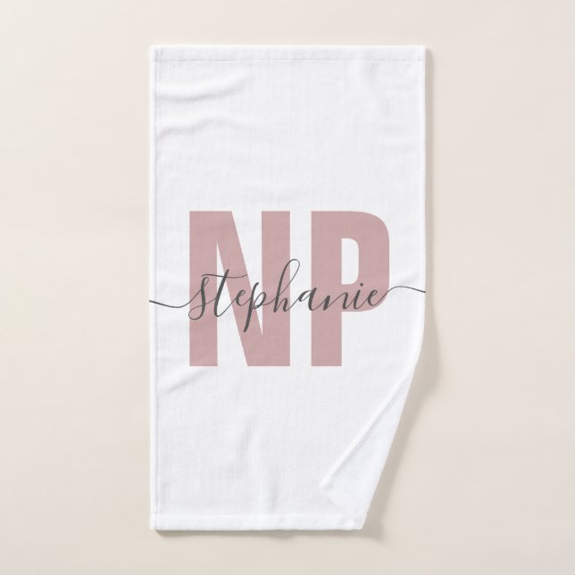 Infirmière de NP personnalisée Praticien Diplôme C (Serviette à main)