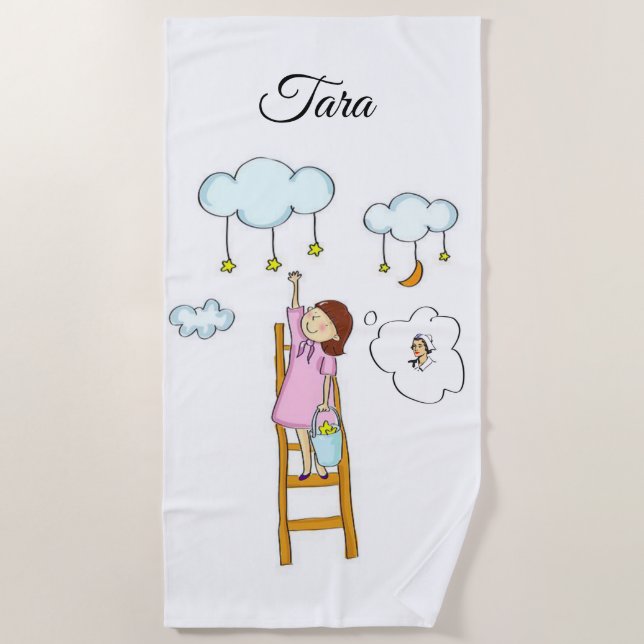 Infirmière des serviettes de plage (Devant)