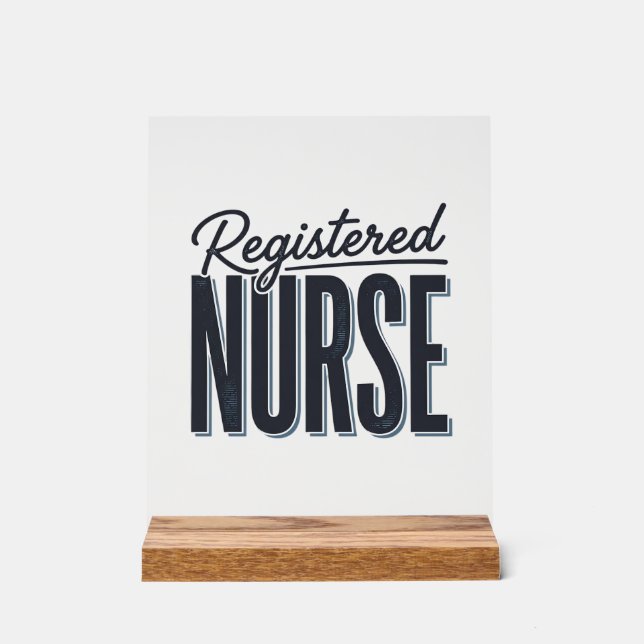 Infirmière diplômée Script Typographie Vector Desi (Recto)