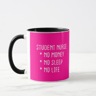 Infirmière étudiante - Pas d'argent Mug