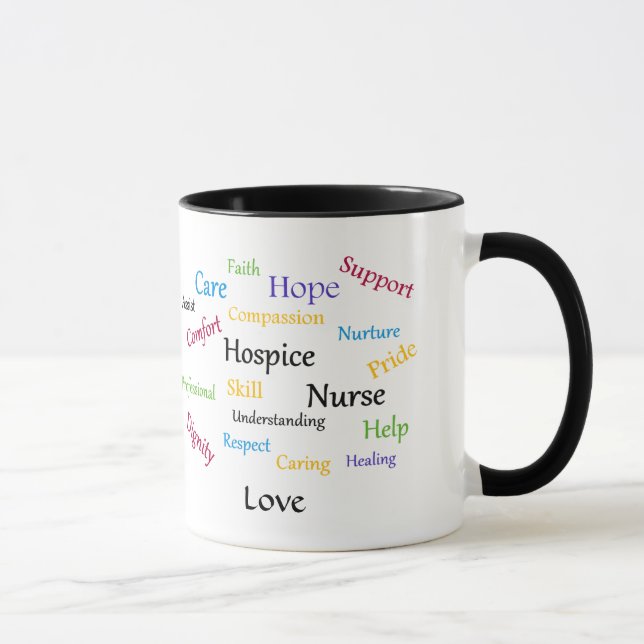 Infirmière hospitalière Ringer Mug (Droite)