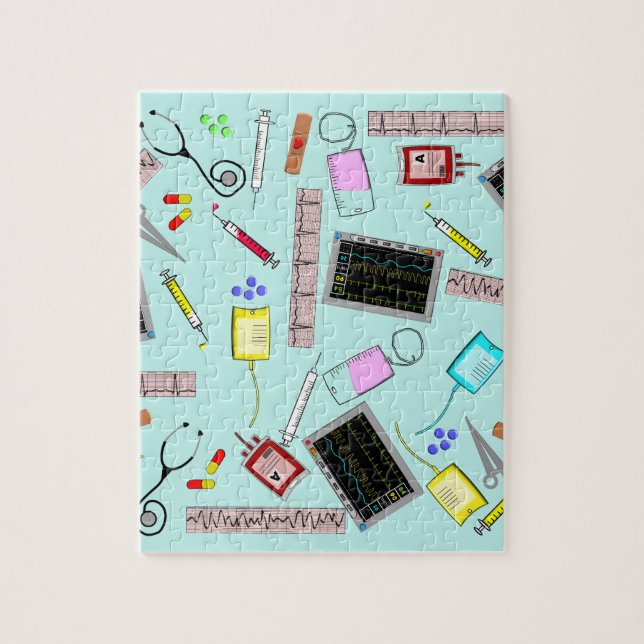 Infirmière inscrite Outils Jigsaw Puzzle tout (Vertical)