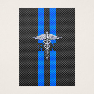 Infirmière inscrite RN Caduceus Carbon Decor