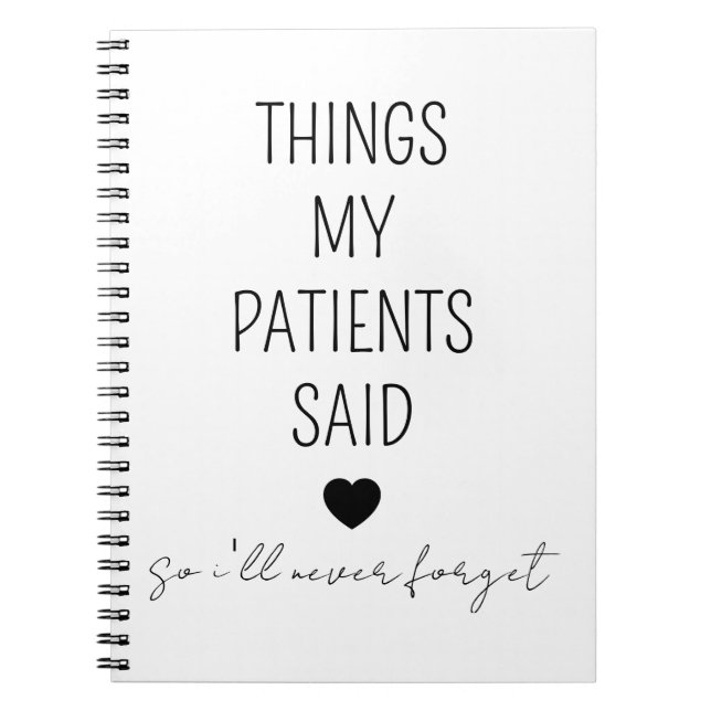 Infirmière Journal Infirmière Appréciation Cadeaux (Devant)