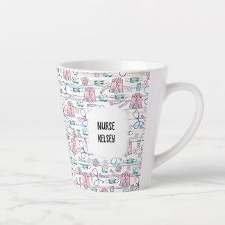 Infirmière personnalisée (cheveux blonds) Mug