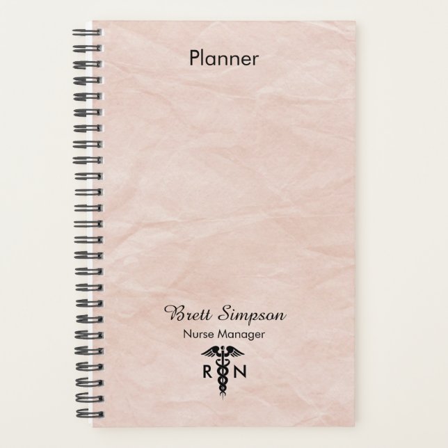 Infirmière professionnelle en rose personnalisée (Devant)