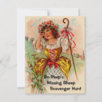 Infirmière Rhyme Fête à thème INVITATIONS