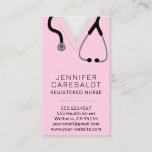 Infirmière RN, LVN, LPN, Carte de visite intérimai