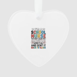 Infirmière scolaire a tout entendu T-shirt drôle p