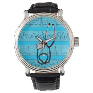 Infirmière unique Montre EKG Bandes Conception