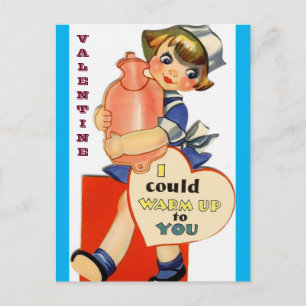 Infirmière vintage : Carte Valentine pour les infi