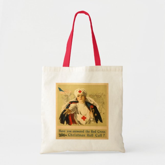 Infirmière vintage de la Croix-Rouge - Sac (Devant)