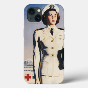 Infirmière vintage WW II Marine iPhone 5 Coque