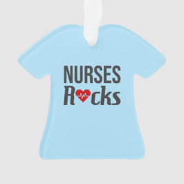 Infirmières roches bleu clair infirmière gommage