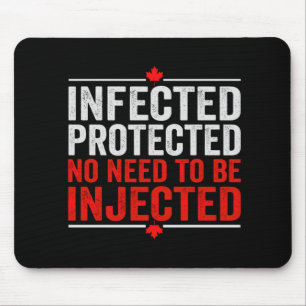 Infiziert Geschützt Keine Notwendigkeit Geschenk z Mousepad