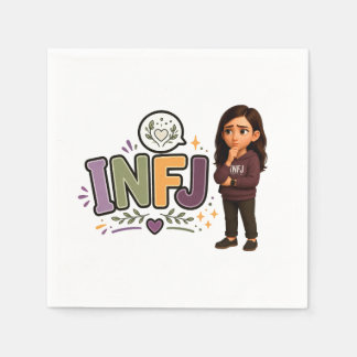 INFJ — A Guardiã das Ideias Serviette