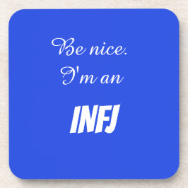 INFJ Hard plastic Untersetzer