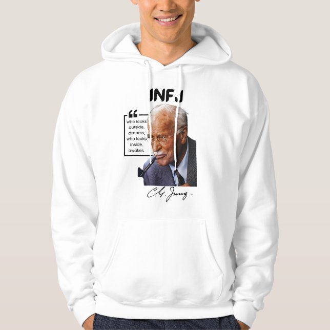 INFJ Hoodie - Carl Jung (Vorderseite)