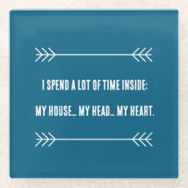 INFJ Vibes Glasuntersetzer