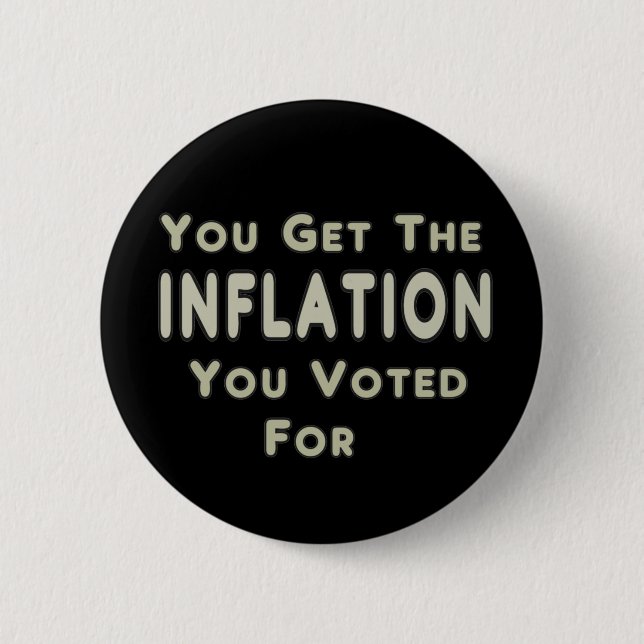 Inflation Button (Vorderseite)