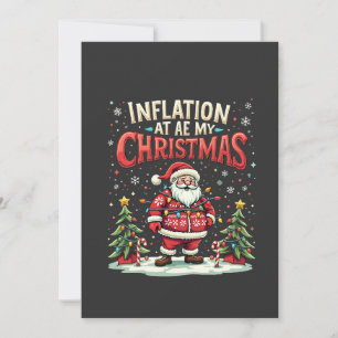 Inflation hat mir Weihnachten Weihnachtsökonomie g Save The Date