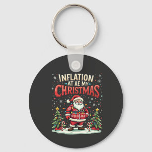 Inflation hat mir Weihnachten Weihnachtsökonomie g Schlüsselanhänger