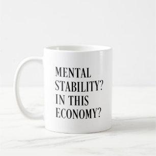 Inflation in dieser Wirtschaft lustige Lebensmitte Kaffeetasse